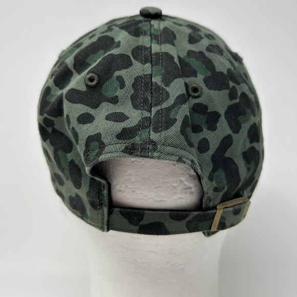 Las Vegas Raiders Hat Baseball Cap Cheetah Jaguar Leopard Print Strapback Green - Picture 3 of 9